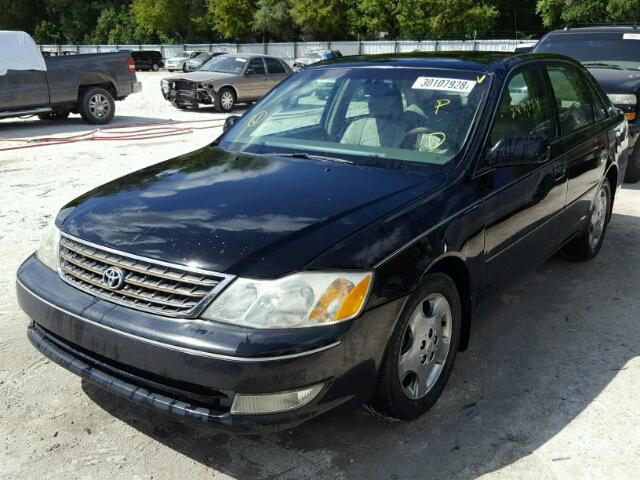 4T1BF28B33U297833 - 2003 TOYOTA AVALON XL BLACK photo 2