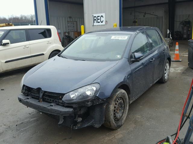 WVWDB7AJ3AW097155 - 2010 VOLKSWAGEN GOLF 蓝色 照片 2