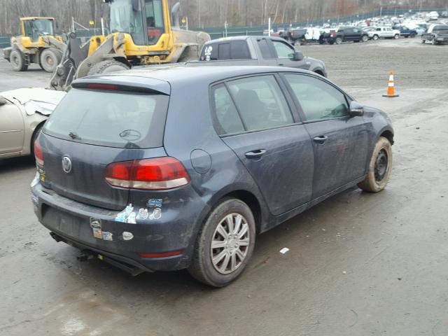 WVWDB7AJ3AW097155 - 2010 VOLKSWAGEN GOLF 蓝色 照片 4
