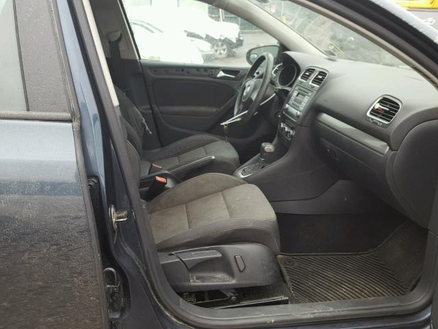 WVWDB7AJ3AW097155 - 2010 VOLKSWAGEN GOLF 蓝色 照片 5
