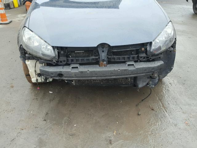 WVWDB7AJ3AW097155 - 2010 VOLKSWAGEN GOLF 蓝色 照片 9