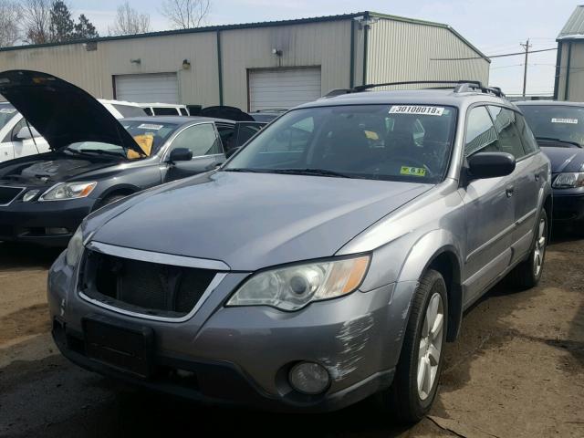 4S4BP61C687349808 - 2008 SUBARU OUTBACK 2. GRAY photo 2