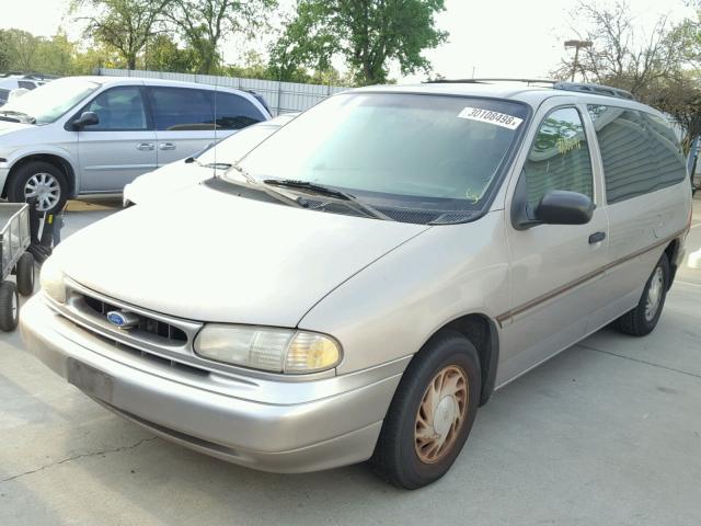 2FMDA5145TBB22218 - 1996 FORD WINDSTAR W BEIGE photo 2