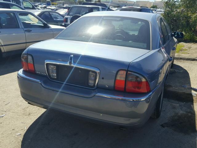 1LNHM86S04Y608442 - 2004 LINCOLN LS 蓝色 照片 4