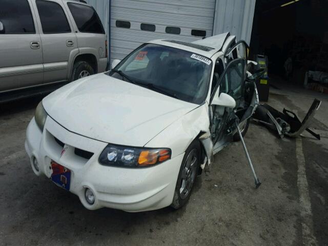 1G2HZ541934131048 - 2003 PONTIAC BONNEVILLE WHITE photo 2