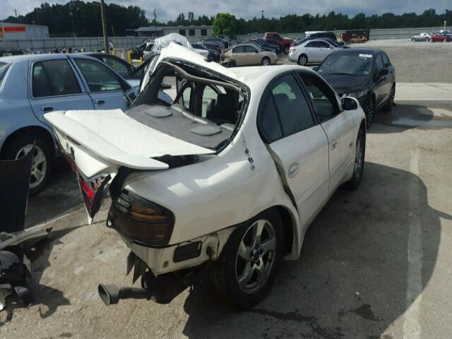 1G2HZ541934131048 - 2003 PONTIAC BONNEVILLE WHITE photo 4