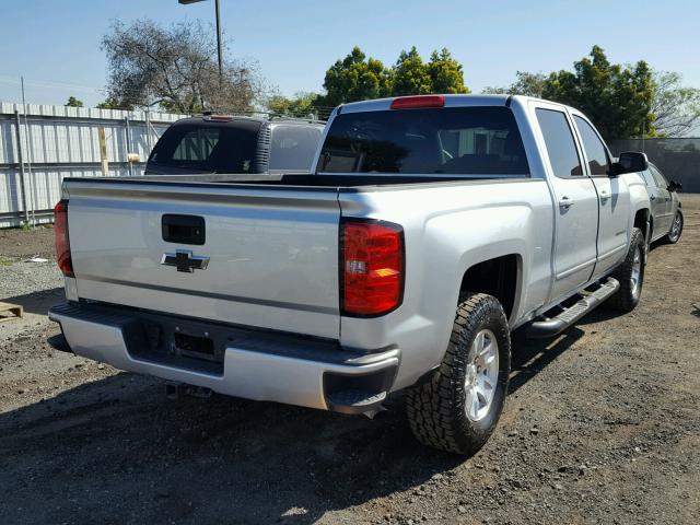 3GCUKREC9HG353816 - 2017 CHEVROLET SILVERADO SILVER photo 4