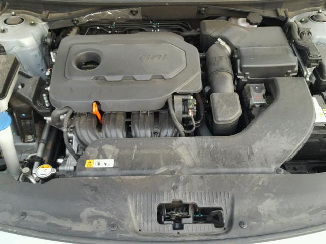 5NPE34AF1FH029431 - 2015 HYUNDAI SONATA SPO SILVER photo 7