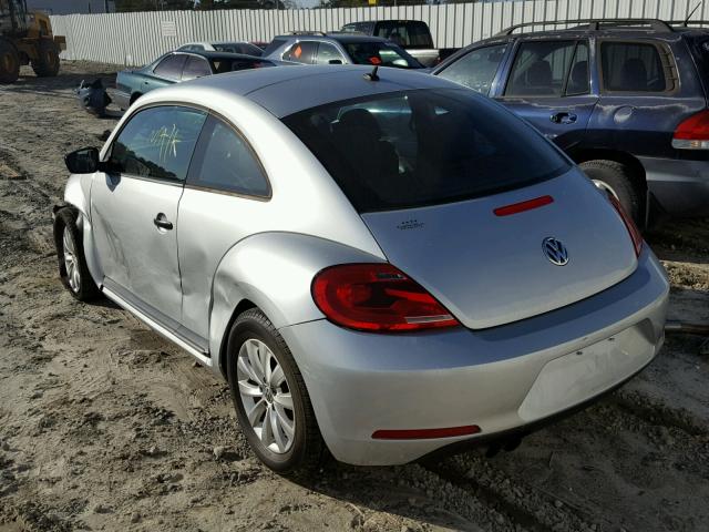 3VWF17AT7EM638501 - 2014 VOLKSWAGEN BEETLE SILVER photo 3