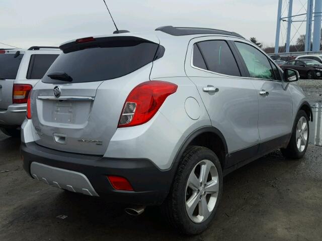 KL4CJFSB6FB241371 - 2015 BUICK ENCORE CON SILVER photo 4