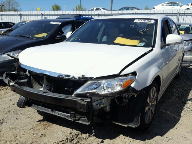 4T1BK3DB7BU436500 - 2011 TOYOTA AVALON BAS WHITE photo 2