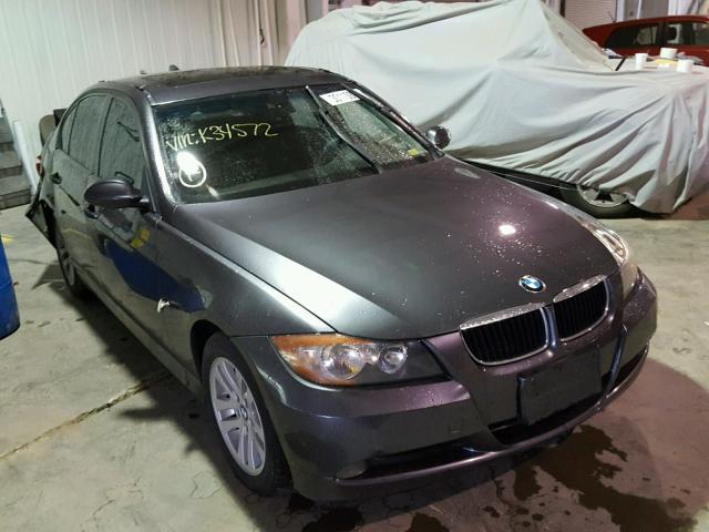 WBAVB17576NK34572 - 2006 BMW 325 I AUTO GRAY photo 1