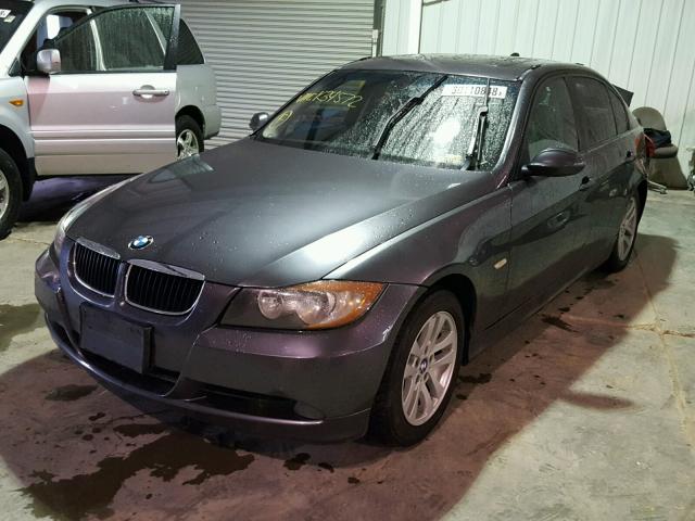 WBAVB17576NK34572 - 2006 BMW 325 I AUTO GRAY photo 2