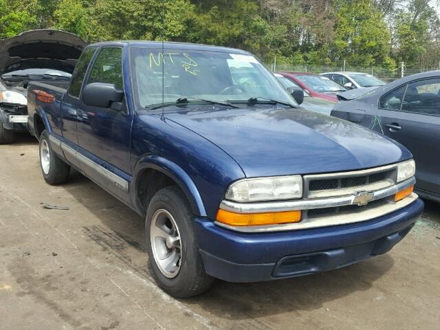 1GCCS19551K159968 - 2001 CHEVROLET S TRUCK S1 BLUE photo 1