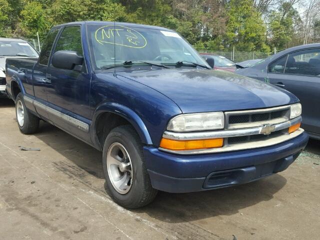 1GCCS19551K159968 - 2001 CHEVROLET S TRUCK S1 BLUE photo 9