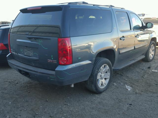 1GKFK16388R198320 - 2008 GMC YUKON XL K BLUE photo 4