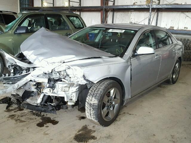 1G1ZH57B89F260458 - 2009 CHEVROLET MALIBU 1LT 银色 照片 2