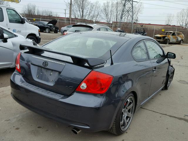 JTKDE177360098227 - 2006 TOYOTA SCION TC 灰色 照片 4