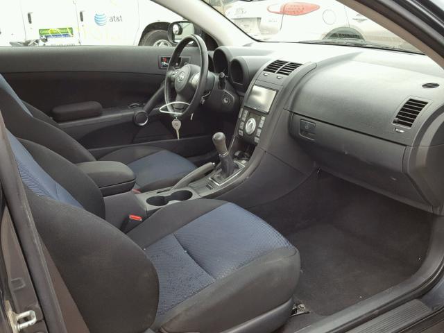 JTKDE177360098227 - 2006 TOYOTA SCION TC GRAY photo 5