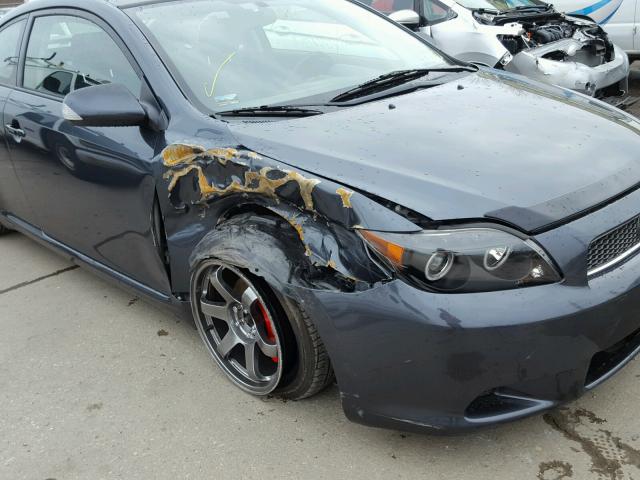 JTKDE177360098227 - 2006 TOYOTA SCION TC 灰色 照片 9