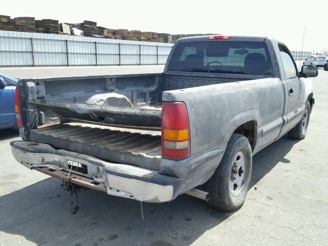 1GCEC14T9XE136647 - 1999 CHEVROLET SILVERADO SILVER photo 4