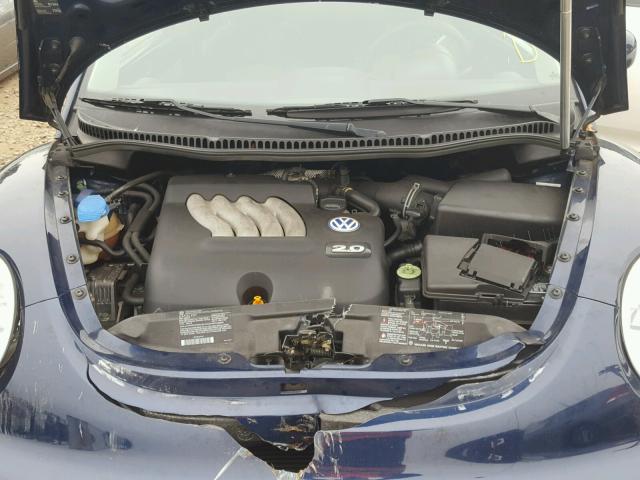 3VWBK21CX3M425960 - 2003 VOLKSWAGEN NEW BEETLE 蓝色 照片 7