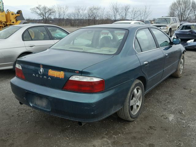 19UUA56822A050292 - 2002 ACURA 3.2TL TYPE GREEN photo 4