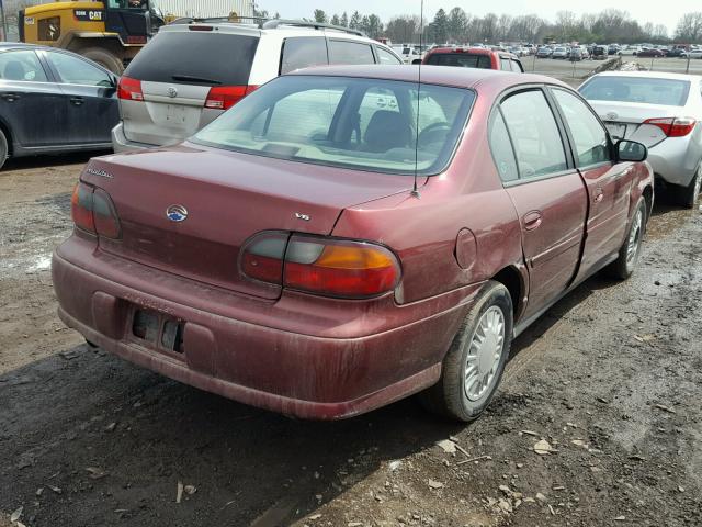 1G1ND52J72M701040 - 2002 CHEVROLET MALIBU RED photo 4