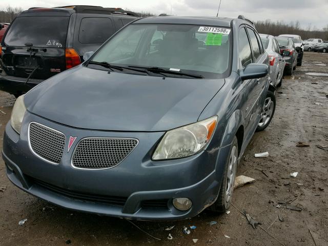 5Y2SL65837Z408984 - 2007 PONTIAC VIBE BLUE photo 2