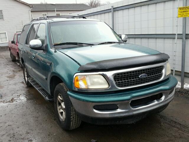 1FMRU17L2WLA39368 - 1998 FORD EXPEDITION GREEN photo 1