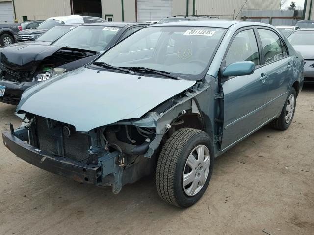 1NXBR32E47Z865075 - 2007 TOYOTA COROLLA LE BLUE photo 2