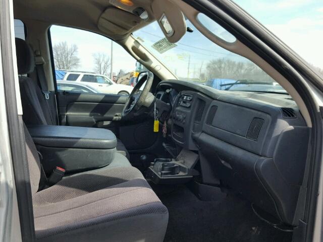 3D7KU28DX3G722193 - 2003 DODGE RAM 2500 S SILVER photo 5