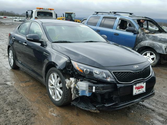 5XXGN4A70FG396148 - 2015 KIA OPTIMA EX BLACK photo 1