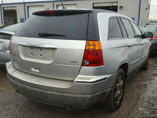 2A8GM68X57R337005 - 2007 CHRYSLER PACIFICA T SILVER photo 4