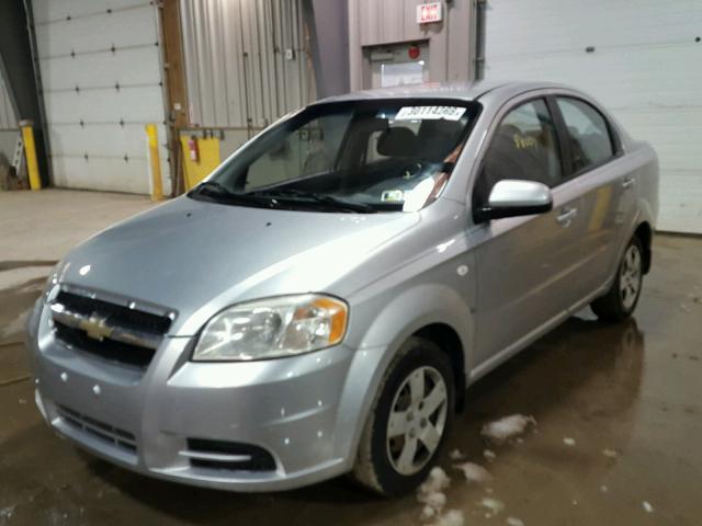 KL1TD56688B001513 - 2008 CHEVROLET AVEO BASE Gümüş foto 2