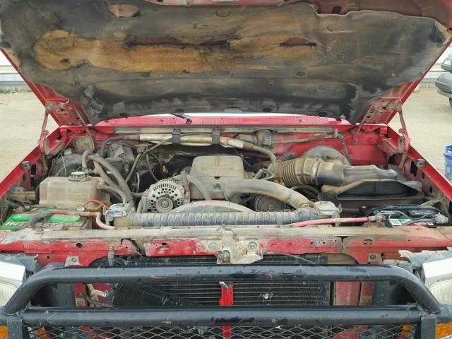 1FTHW26F0VEA33387 - 1997 FORD F250 TWO TONE photo 7