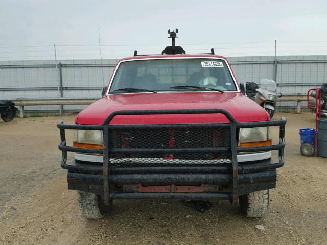 1FTHW26F0VEA33387 - 1997 FORD F250 TWO TONE photo 9