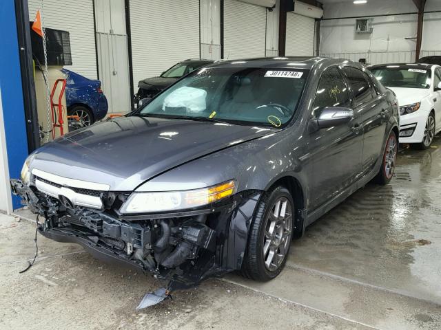 19UUA66288A054504 - 2008 ACURA TL GRAY photo 2