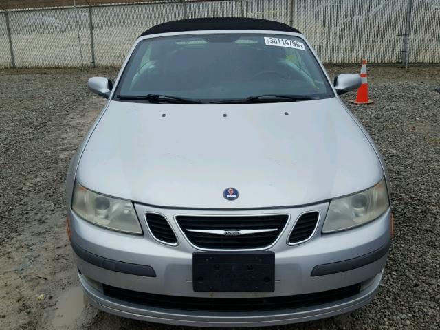 YS3FD79YX56010144 - 2005 SAAB 9-3 ARC SILVER photo 9