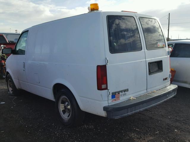 1GTDL19W01B503894 - 2001 GMC SAFARI XT WHITE photo 3