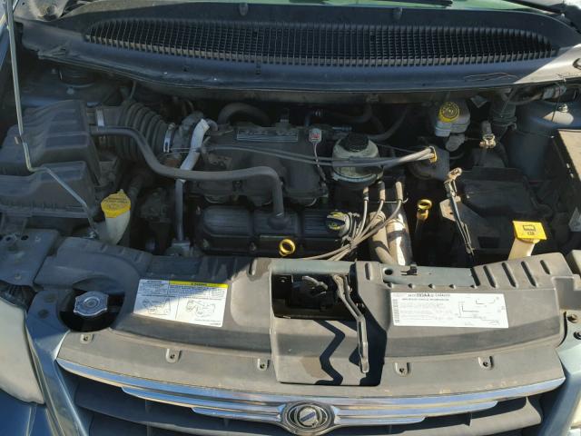 2A4GP44R66R904566 - 2006 CHRYSLER TOWN & COU GREEN photo 7