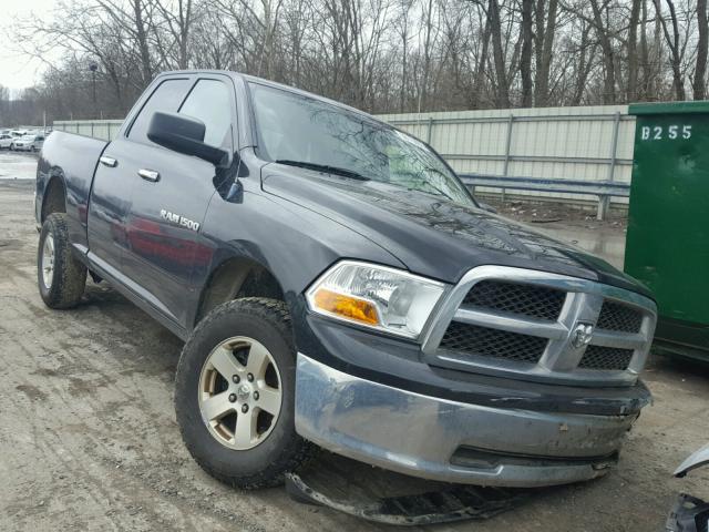 1D7RV1GP7BS513034 - 2011 DODGE RAM 1500 BLACK photo 1