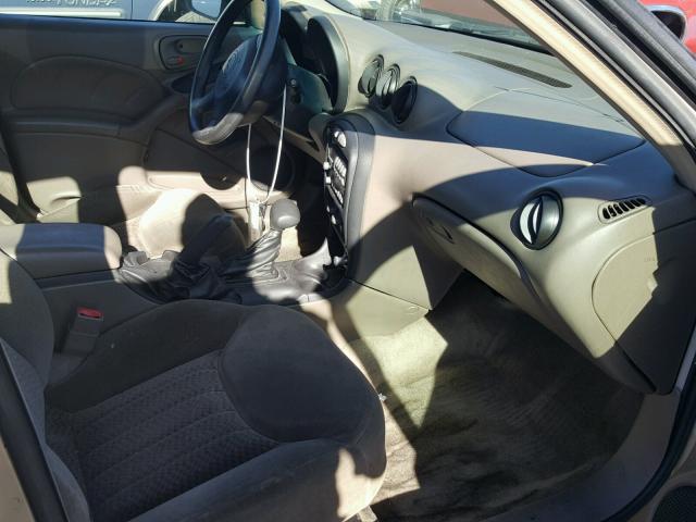 1G2NE52T81M582956 - 2001 PONTIAC GRAND AM S Qızıl foto 5