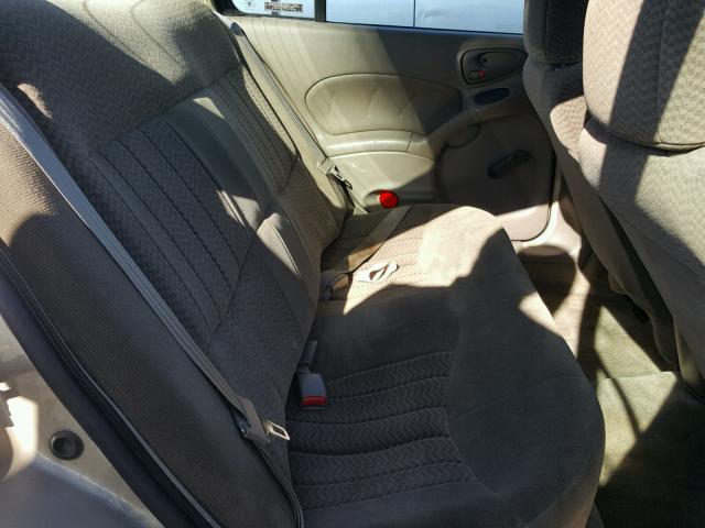 1G2NE52T81M582956 - 2001 PONTIAC GRAND AM S Qızıl foto 6