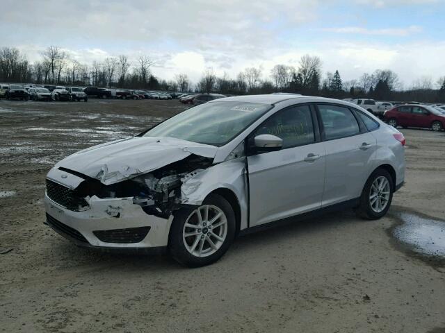 1FADP3F29FL276844 - 2015 FORD FOCUS SE SILVER photo 9