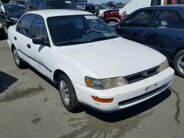 1NXAE09EXPZ057695 - 1993 TOYOTA COROLLA LE WHITE photo 1