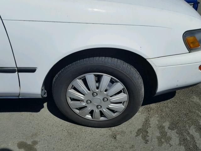 1NXAE09EXPZ057695 - 1993 TOYOTA COROLLA LE 白色 照片 9