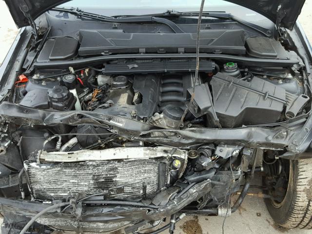 WBAVC93527KX54442 - 2007 BMW 328 XI BLACK photo 7