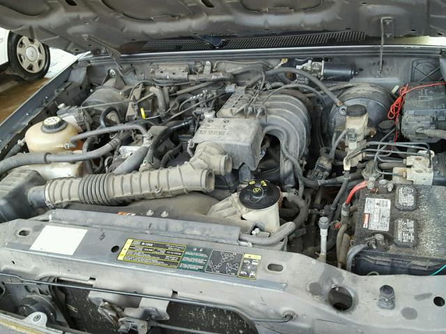 1FTYR10D25PA94401 - 2005 FORD RANGER GRAY photo 7