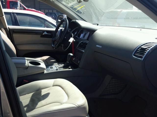 WA1BY74L07D071758 - 2007 AUDI Q7 3.6 QUA GRAY photo 5